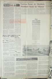 Página do jornal Correio do Ceará de julho de 1965