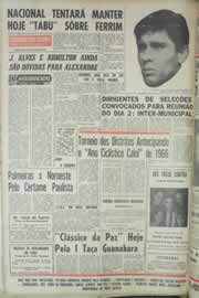 Página do jornal Correio do Ceará de julho de 1965