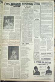 Página do jornal Correio do Ceará de julho de 1965