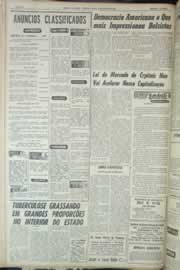 Página do jornal Correio do Ceará de agosto de 1965