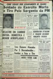 Página do jornal Correio do Ceará de agosto de 1965