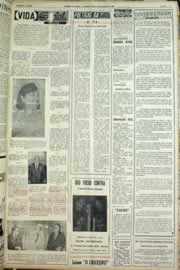 Página do jornal Correio do Ceará de agosto de 1965