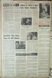 Página do jornal Correio do Ceará de agosto de 1965