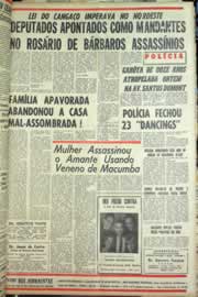 Página do jornal Correio do Ceará de agosto de 1965