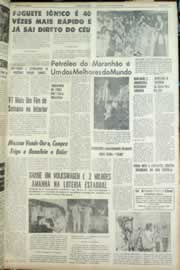 Página do jornal Correio do Ceará de agosto de 1965