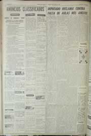Página do jornal Correio do Ceará de agosto de 1965