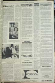 Página do jornal Correio do Ceará de agosto de 1965
