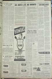 Página do jornal Correio do Ceará de agosto de 1965