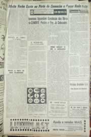 Página do jornal Correio do Ceará de agosto de 1965