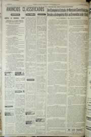 Página do jornal Correio do Ceará de setembro de 1965