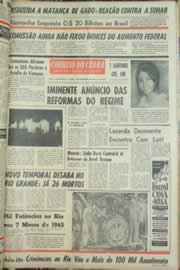 Página do jornal Correio do Ceará de setembro de 1965