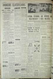 Página do jornal Correio do Ceará de setembro de 1965