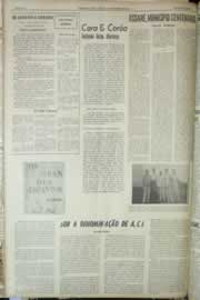 Página do jornal Correio do Ceará de setembro de 1965
