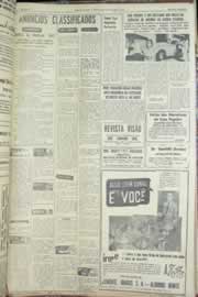 Página do jornal Correio do Ceará de setembro de 1965
