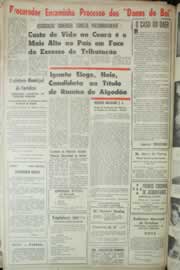 Página do jornal Correio do Ceará de setembro de 1965