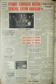 Página do jornal Correio do Ceará de setembro de 1965