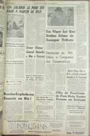Página do jornal Correio do Ceará de setembro de 1965