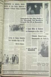 Página do jornal Correio do Ceará de setembro de 1965