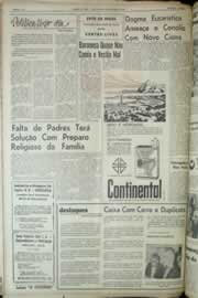 Página do jornal Correio do Ceará de setembro de 1965