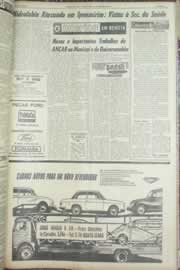 Página do jornal Correio do Ceará de setembro de 1965