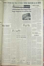 Página do jornal Correio do Ceará de setembro de 1965