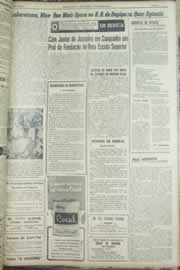 Página do jornal Correio do Ceará de setembro de 1965