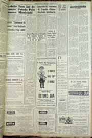 Página do jornal Correio do Ceará de setembro de 1965