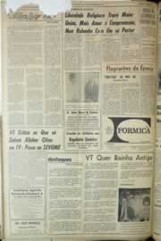 Página do jornal Correio do Ceará de setembro de 1965