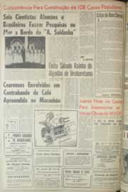 Página do jornal Correio do Ceará de setembro de 1965
