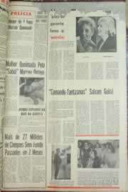 Página do jornal Correio do Ceará de setembro de 1965