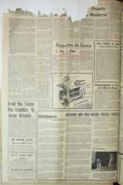 Página do jornal Correio do Ceará de setembro de 1965