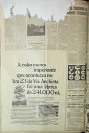 Página do jornal Correio do Ceará de setembro de 1965