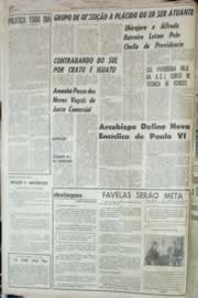 Página do jornal Correio do Ceará de abril de 1967