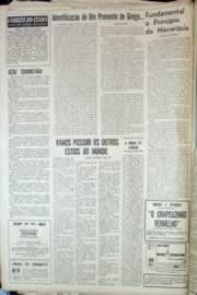 Página do jornal Correio do Ceará de abril de 1967