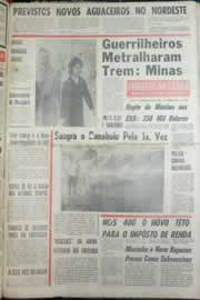 Página do jornal Correio do Ceará de abril de 1967