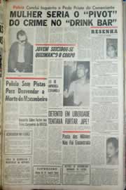 Página do jornal Correio do Ceará de abril de 1967