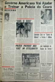 Página do jornal Correio do Ceará de abril de 1967