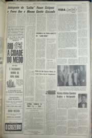 Página do jornal Correio do Ceará de abril de 1967