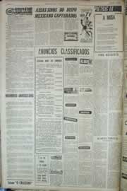 Página do jornal Correio do Ceará de abril de 1967