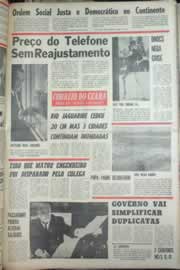 Página do jornal Correio do Ceará de abril de 1967