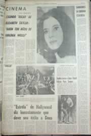 Página do jornal Correio do Ceará de abril de 1967