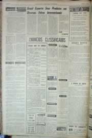 Página do jornal Correio do Ceará de abril de 1967