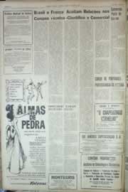 Página do jornal Correio do Ceará de abril de 1967