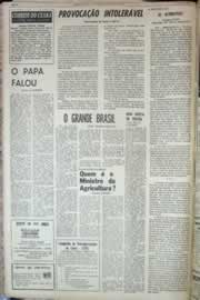 Página do jornal Correio do Ceará de abril de 1967