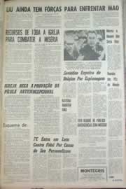 Página do jornal Correio do Ceará de abril de 1967