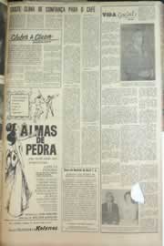 Página do jornal Correio do Ceará de abril de 1967