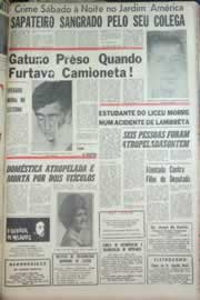 Página do jornal Correio do Ceará de abril de 1967