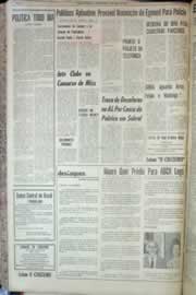 Página do jornal Correio do Ceará de abril de 1967