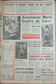 Página do jornal Correio do Ceará de maio de 1967