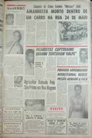 Página do jornal Correio do Ceará de maio de 1967